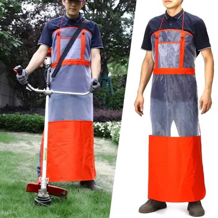 Tablier de tonte de jardin à double épissure amélioré