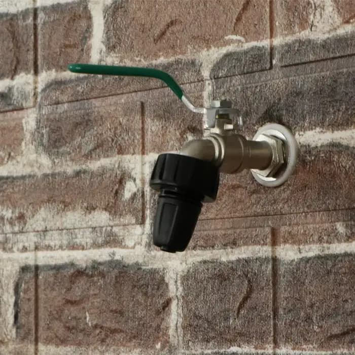 Joendoco-Connecteur de robinet de tuyau d'arrosage, filetage femelle 1/2 "3/4", adaptateur de tube m