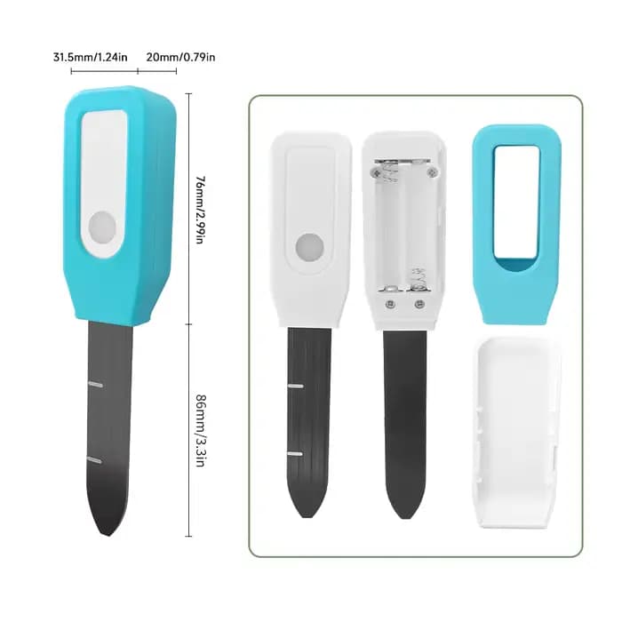 Tuya – testeur de sol intelligent BT, détecteur d'humidité du sol, thermomètre de température et d'humidité du jardin, moniteur à distance en temps réel