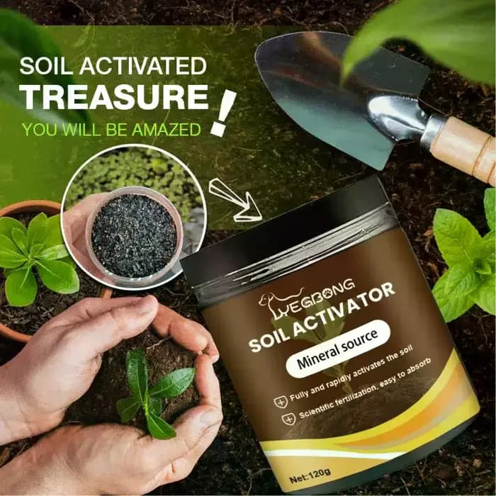 Activateur de sol, engrais pour plantes