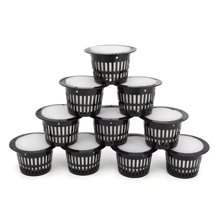 Système hydroponique pour plantes de jardin, filet de pot en maille, panier de tasse, croissance des
