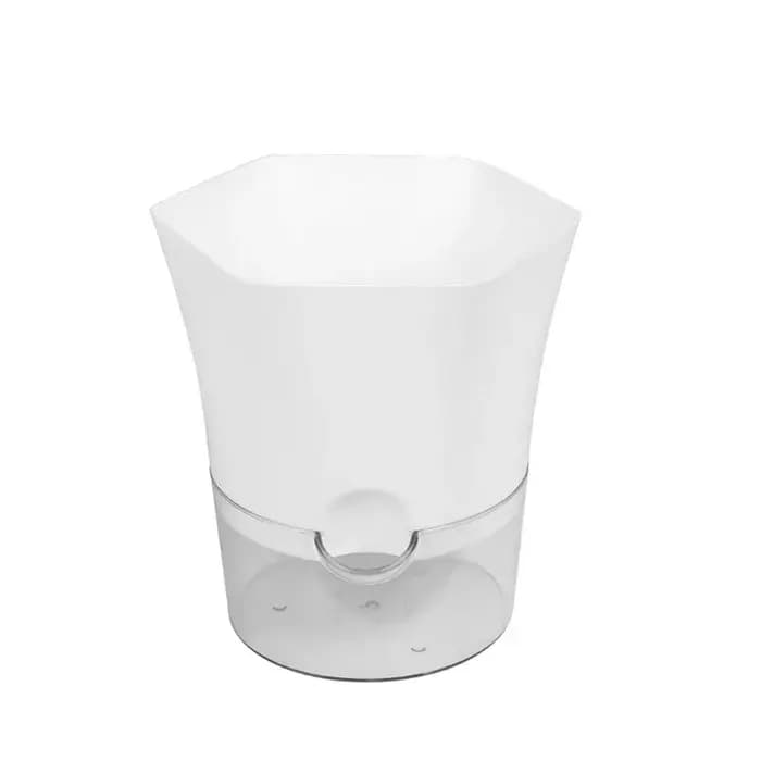 Pot de Fleurs Hydroponique en Plastique à Double Couche