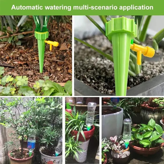 Système d'irrigation goutte-à-goutte automatique, pointe d'arrosage automatique pour plantes à fleur