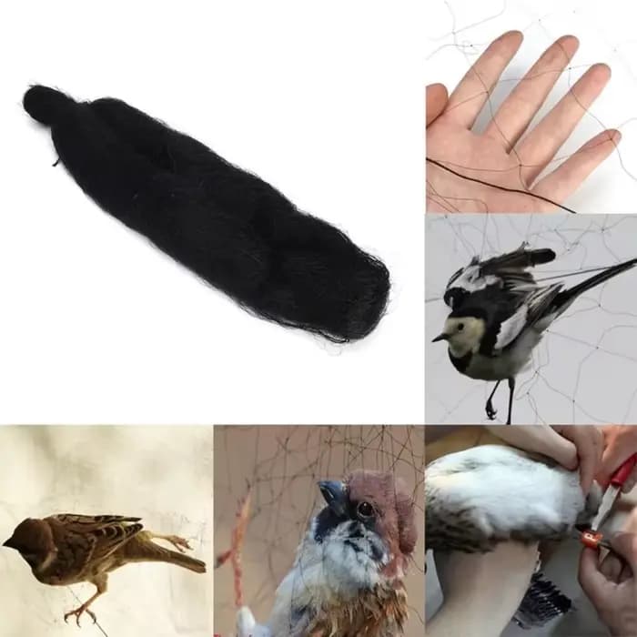 Filet anti-oiseaux en plastique de 6 à 30 m, filet de protection contre les oiseaux, pièges pour les