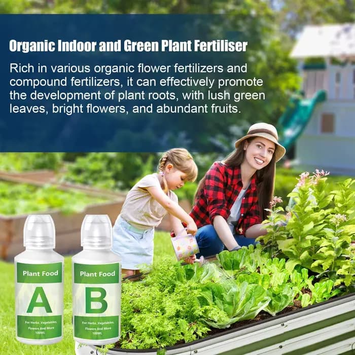 Engrais hydroponique A et B pour plantes de jardin