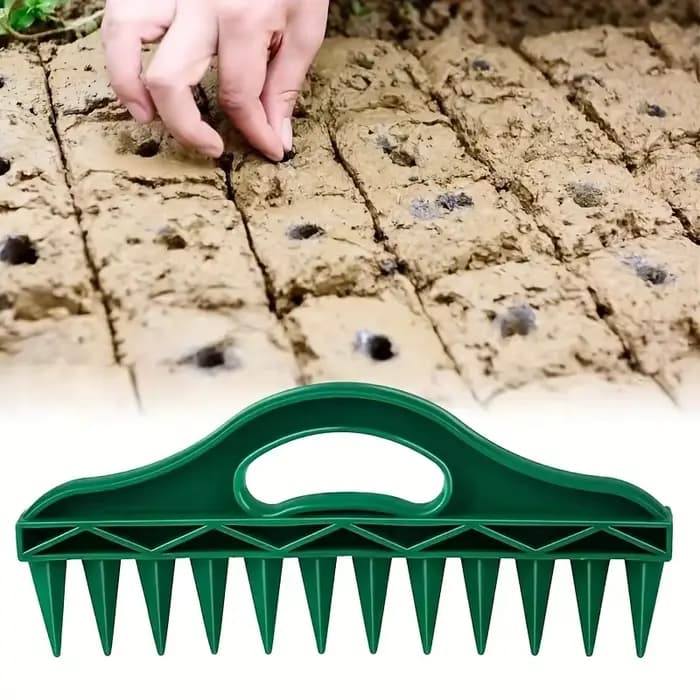 1/5 pièces Épandeur de semences manuel portable pour jardinage