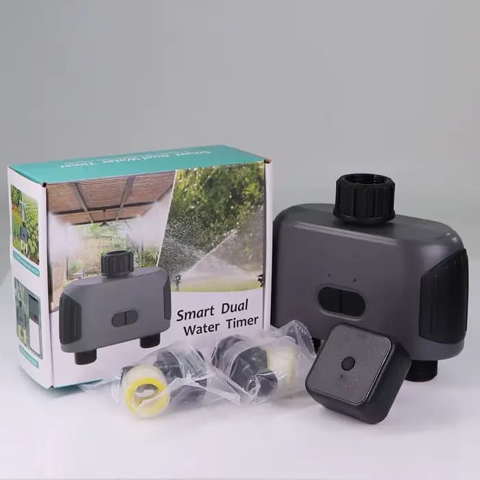 Minuterie 2 voies Compatible WIFI/Bluetooth, programmation automatique, prise US EU UK AU, système d