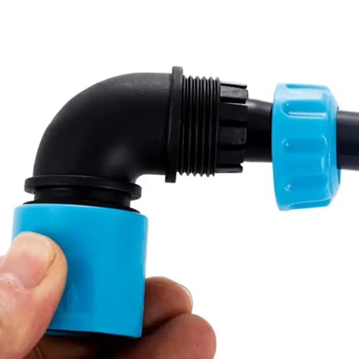 Connecteurs rapides coudés pour tuyau d'arrosage, 2 pièces, arroseurs pour l'irrigation du jardin, l