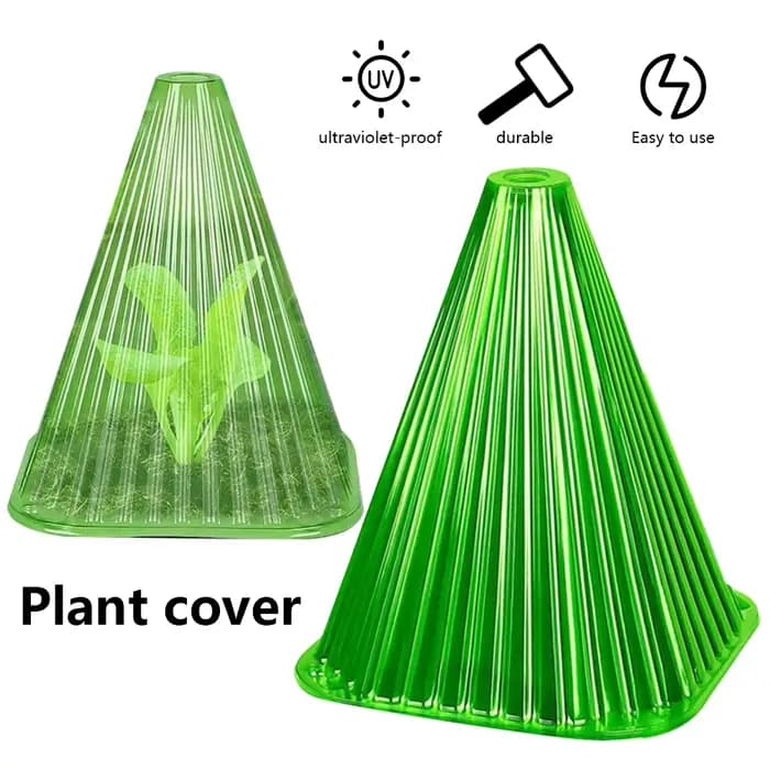 Couvercle carré réutilisable pour plantes de jardin, boîte de croissance des plantes contre Sn64./ I