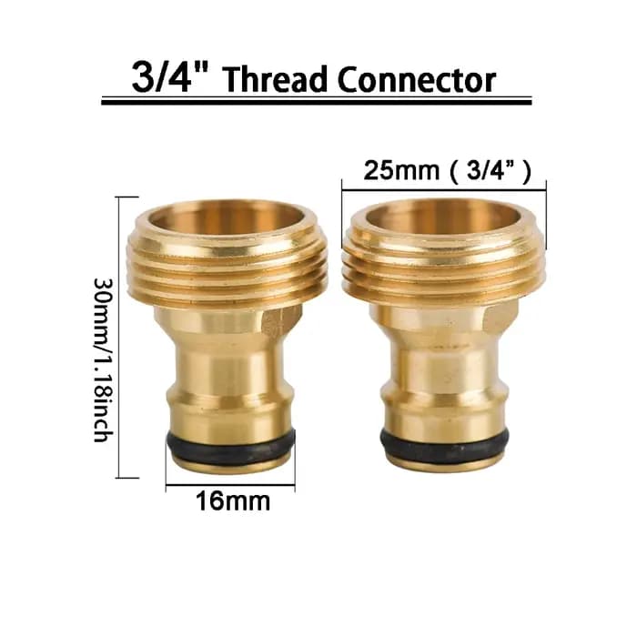 Adaptateur de tuyau d'arrosage à connexion rapide