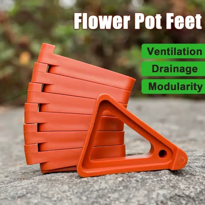Pieds de Pot de plantes, 10/30 pièces, support avec trous, tampons de soucoupe de Drainage, empêchen