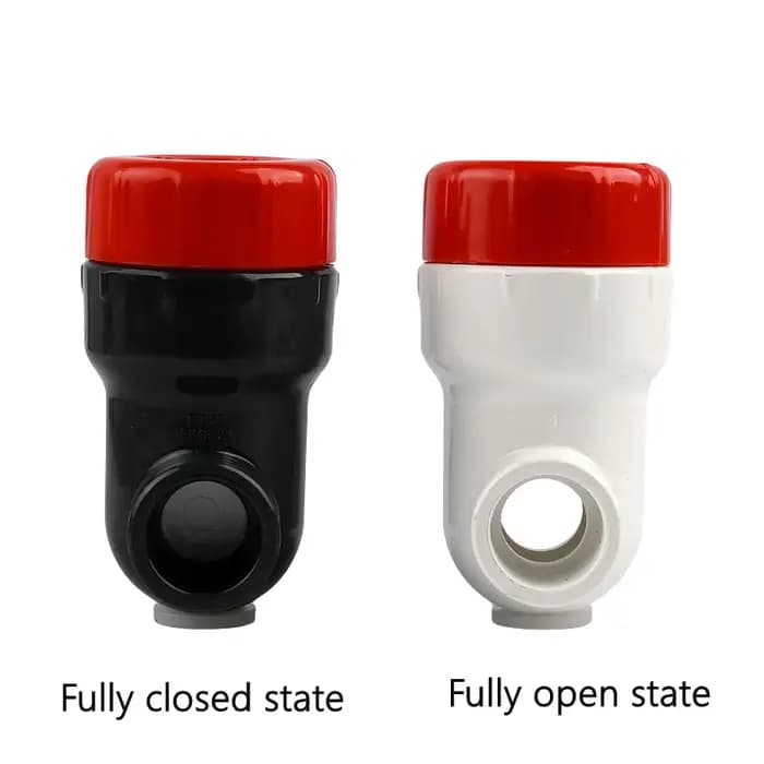 Vanne de régulation en UPVC de haute qualité, diamètre intérieur 20~50mm, connecteur d'irrigation po