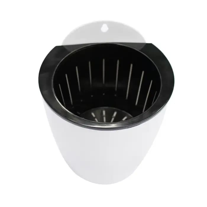 Pot de fleur mural en plastique absorbant l'eau automatique, système de sol ou hydroponique, Pot pou
