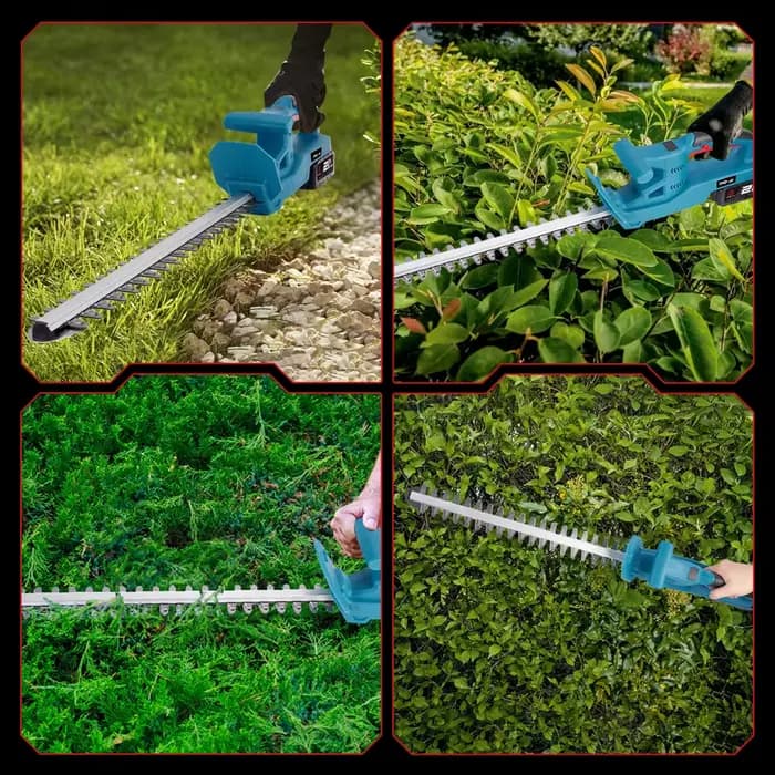ONEVAN 3000W taille-haie électrique sans fil scie d'élagage à main tondeuse à gazon coupe de jardin outils électriques pour broche de batterie Makita