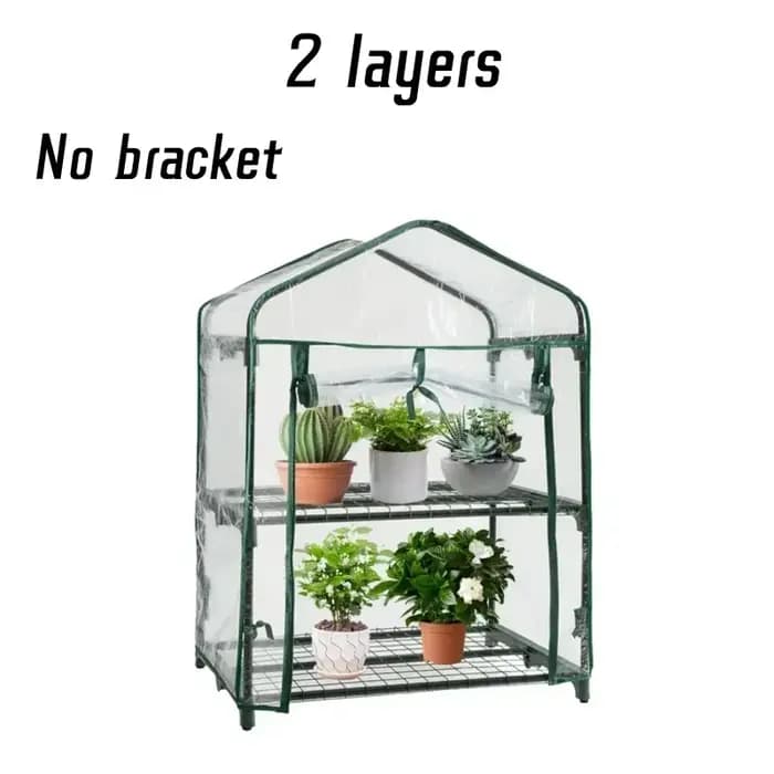 Couverture de serre de jardin en PVC pour fleurs et plantes