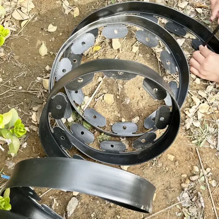 Barrière de jardin fixe de 10M