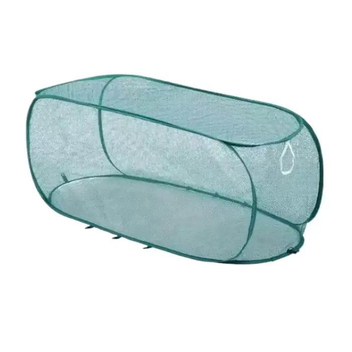 Couverture de protection pop-up en maille pour plantes de jardin