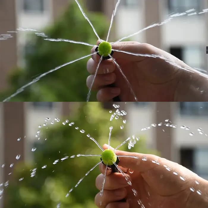 SPRINCLE-Buses d'Arrosage Réglables pour Jardin et Serre, Goutteur Vert, Irrigation Goutte à Goutte,
