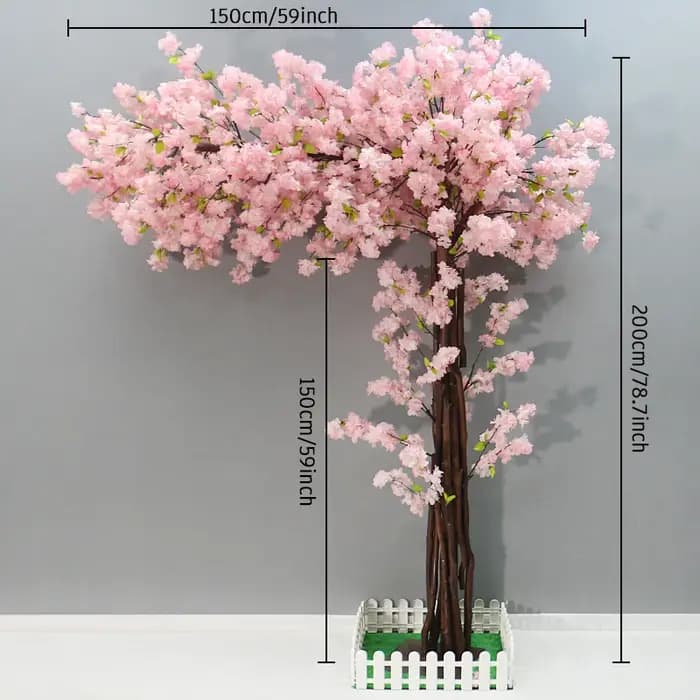 Grande Fleur Artificielle de 2 m de Haut