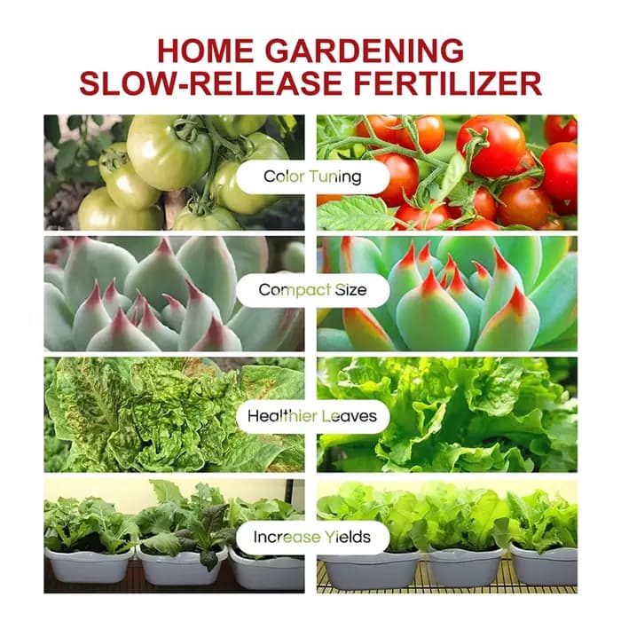 Comprimés de récupération universels à dégagement lent pour jardin