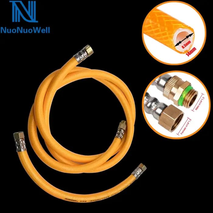 NuoNuoWell pompe à piston tuyau de pulvérisation en PVC haute pression Φ8.5x14mm tuyau d'arrosage de