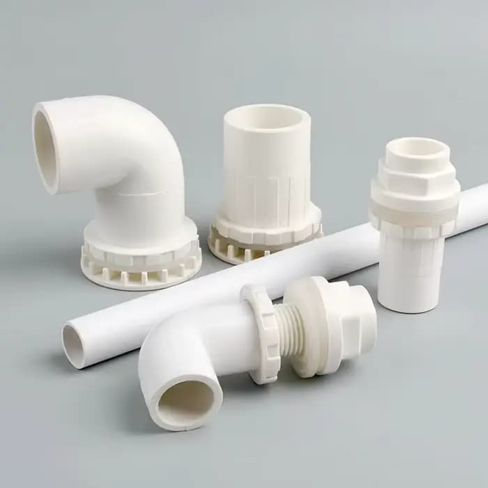 Connecteurs de tuyaux en PVC blanc, 20 ~ 63mm, coude droit, alimentation en eau pour Aquarium, 4 5 6