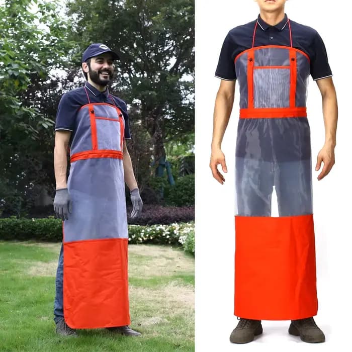 Tablier de tonte de jardin à double épissure amélioré