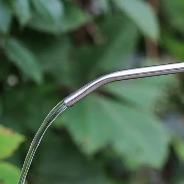 Arrosoir pour plantes d'intérieur 2L à long bec, fournitures de jardinage pour la pelouse, la véranda, l'aménagement paysager et Noël