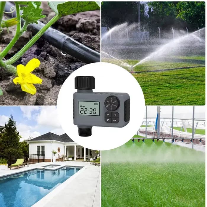 Programmateur d'arrosage automatique intelligent, système d'irrigation, minuterie d'arrosage, équipe