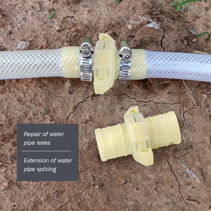Adaptateur de tuyau d'irrigation de jardin, 25/32/38/50/63/75/100mm, connecteur rapide en plastique