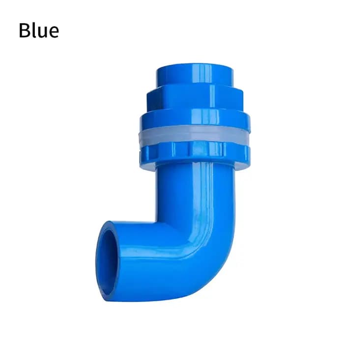 I.D20 ~ 50 mm PVC Aquarium 90 ° Connecteur de Drainage coudé