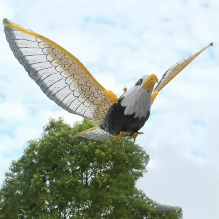 Faux leurre de faucon volant, dispositifs de dissuasion des oiseaux, répulsif de Pigeons pour effray