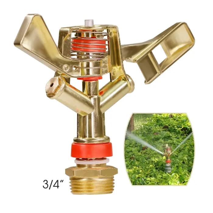 Arroseur à pulsation en métal à filetage mâle