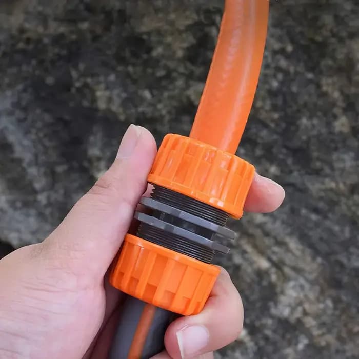 Kit de réparation de tuyau d'arrosage étanche 3 pièces, connecteurs mâles extensibles 1/2" et 3/4",