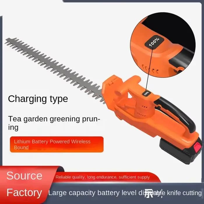 2025 nouveau taille-haie électrique sans fil Lithium-Ion maison jardin taille scie tondeuse à feuilles de thé outil de