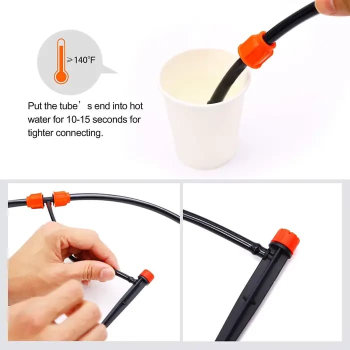 Arroseurs de pointes de jardin réglables, micro système d'arrosage d'irrigation à effet de serre, co