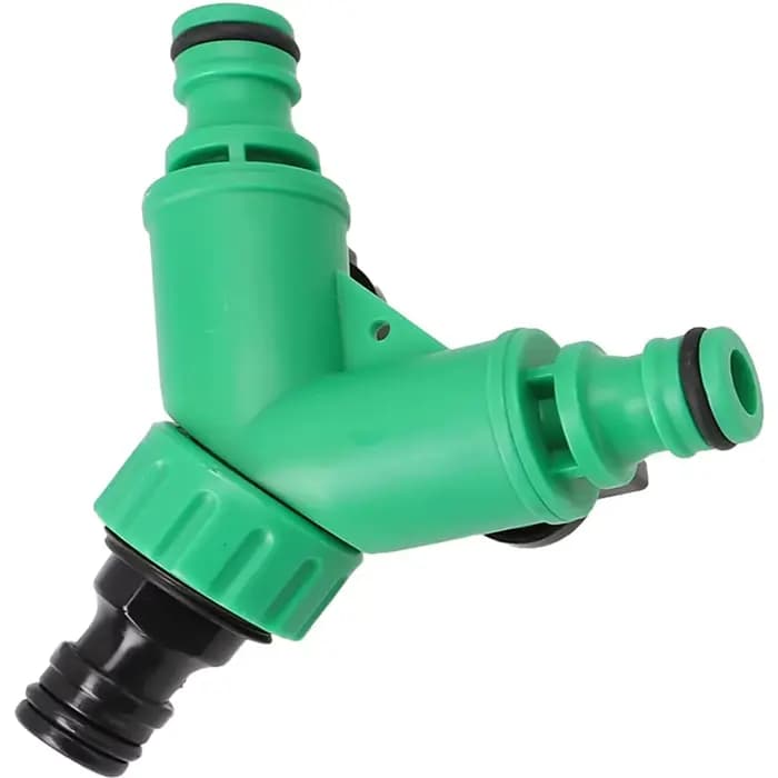 Connecteurs de tuyaux d'eau de jardin, adaptateur de tuyau, Valve de séparation de tuyau en forme de