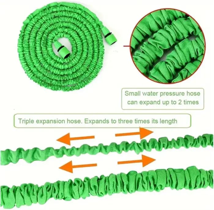 1 ensemble tuyau d'arrosage tuyau d'eau tuyau magique extensible 7 modèles pistolet à eau Pot de mou