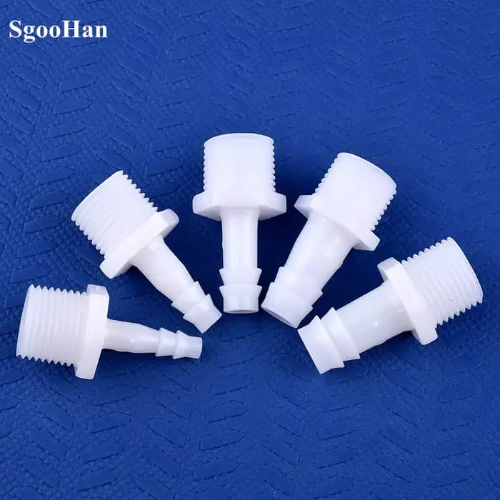 5 ~ 200 pièces G1/2 filetage mâle à 4 ~ 20mm PE pagode connecteur Direct réservoir d'aquarium adapta