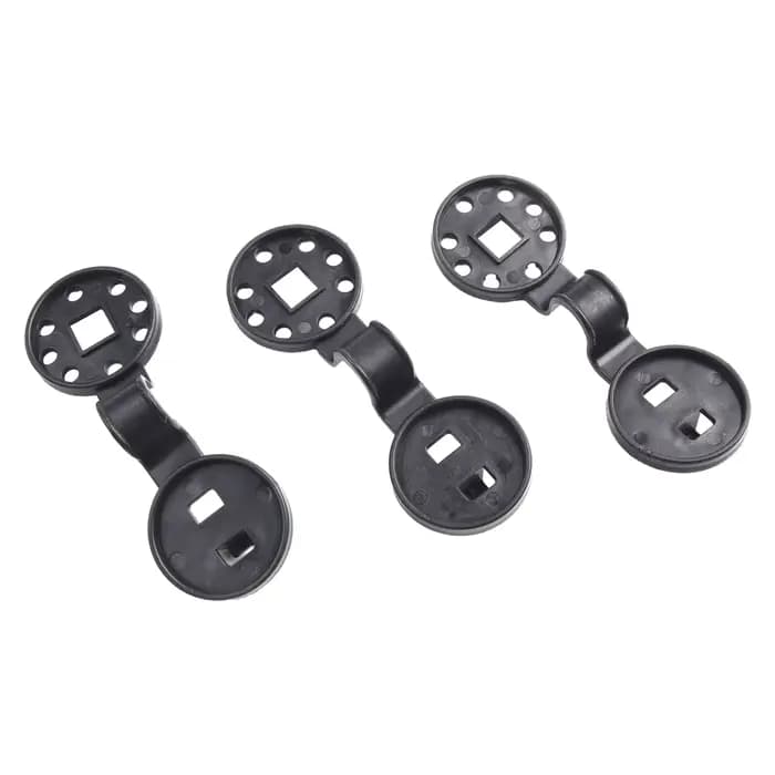 Clips en plastique pour grille de filet pare-soleil, pince fixe, support de crochet, poignée de verr