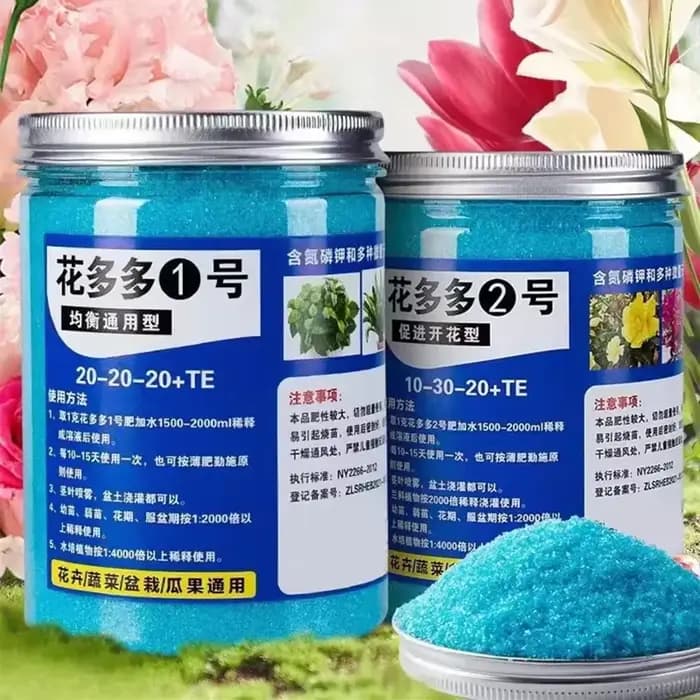 Engrais soluble dans l'eau de jardin pour plantes