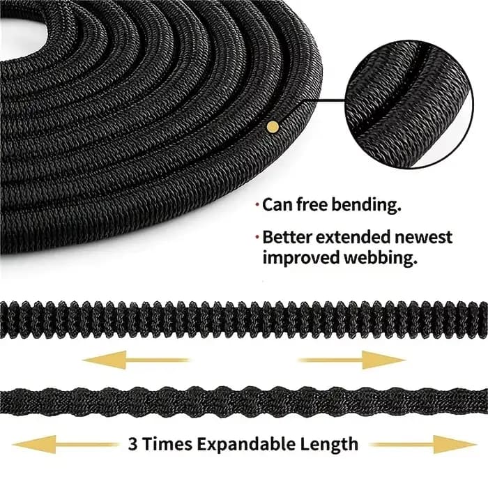 Tuyau d'arrosage Flexible et extensible de haute qualité, buse haute pression, pistolet de nettoyage