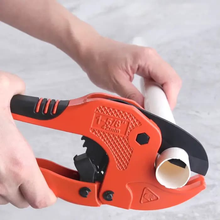 Outils de coupe de tuyaux en PVC, légers, faciles à utiliser, outil de coupe rapide pour la plomberie et les travaux électriques, bricolage