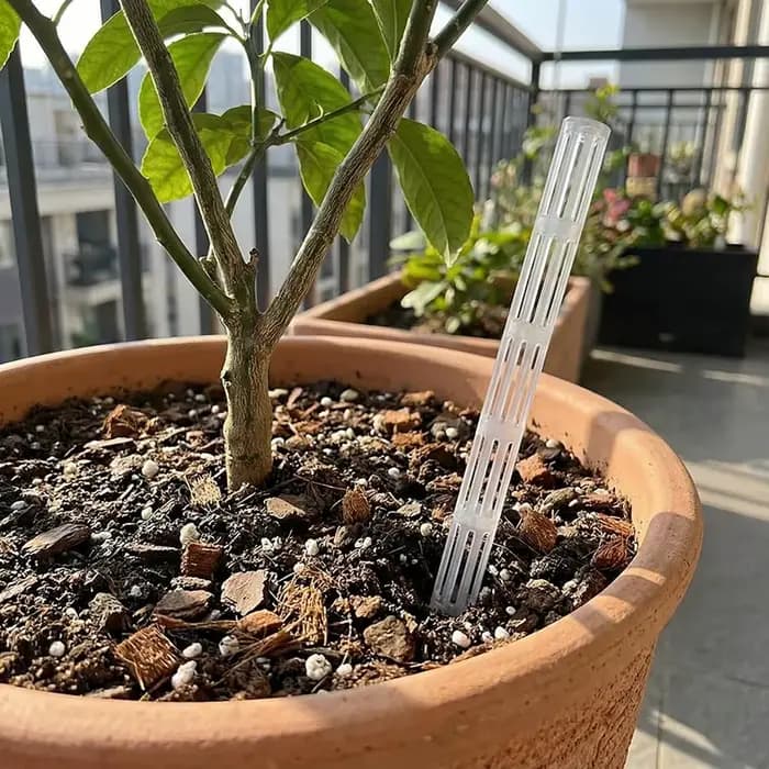 Tube d'aération pour Bonsaï – Tige de ventilation en plastique respirant pour drainage du sol