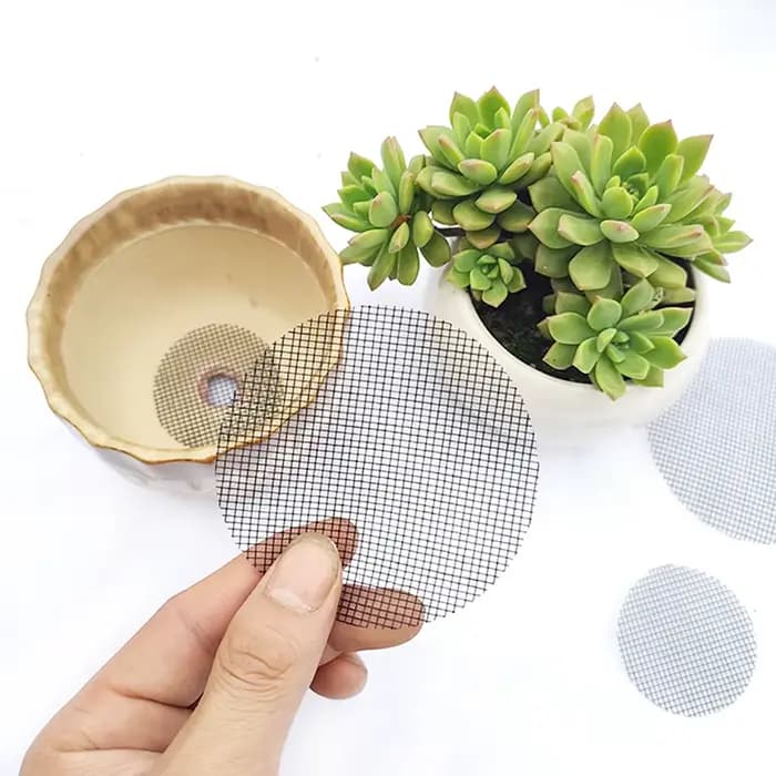 Grille de tampon en maille pour trou de Pot