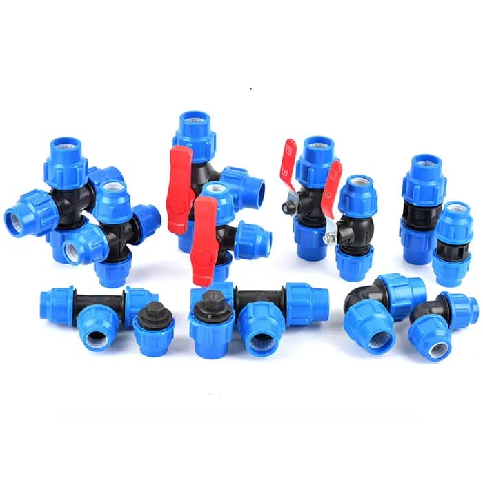 Séparateur d'eau du robinet en PVC PE, 20/25/32/40/50mm, connecteur de Valve en plastique, tuyau d'i