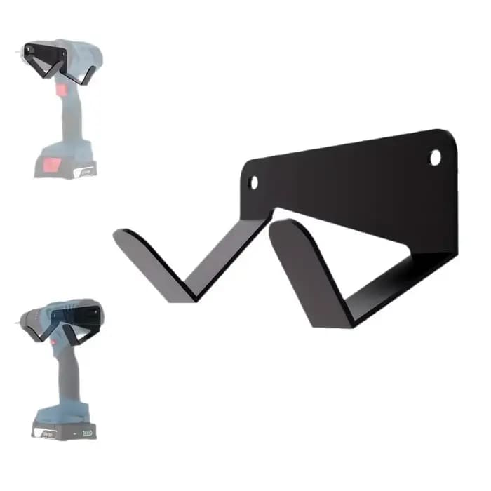 Support de rangement mural en métal pour outils