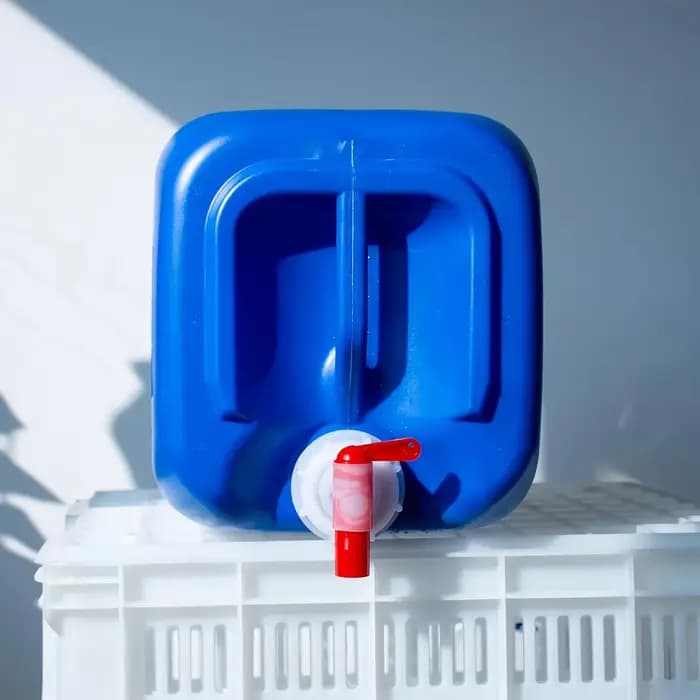 Robinet DN40 40mm pour solution nutritive horticole, robinet en plastique rouge et blanc, robinet de