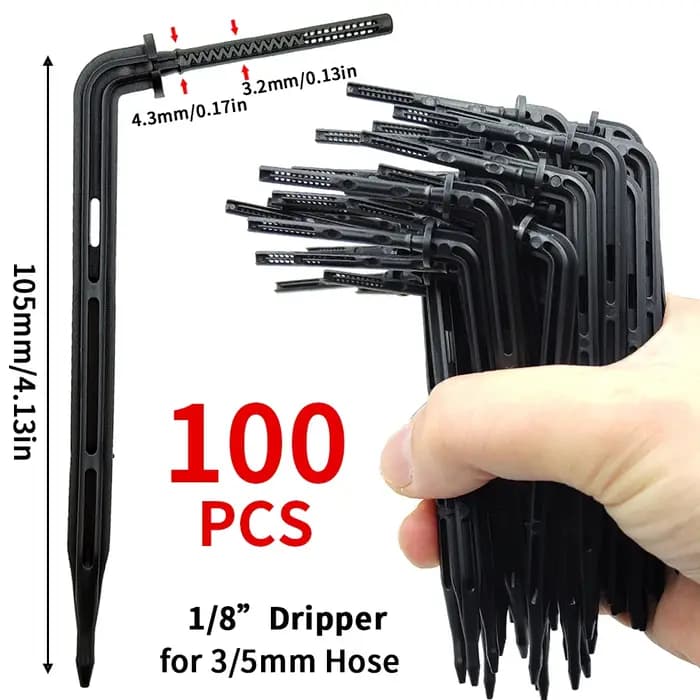 Kit de micro goutteurs d'irrigation pour tuyau de 3/5mm
