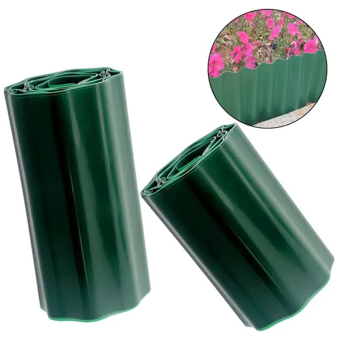 30/40cm jardin herbe pelouse bord bordure clôture chemin bricolage Flexible pelouse clôture extérieu